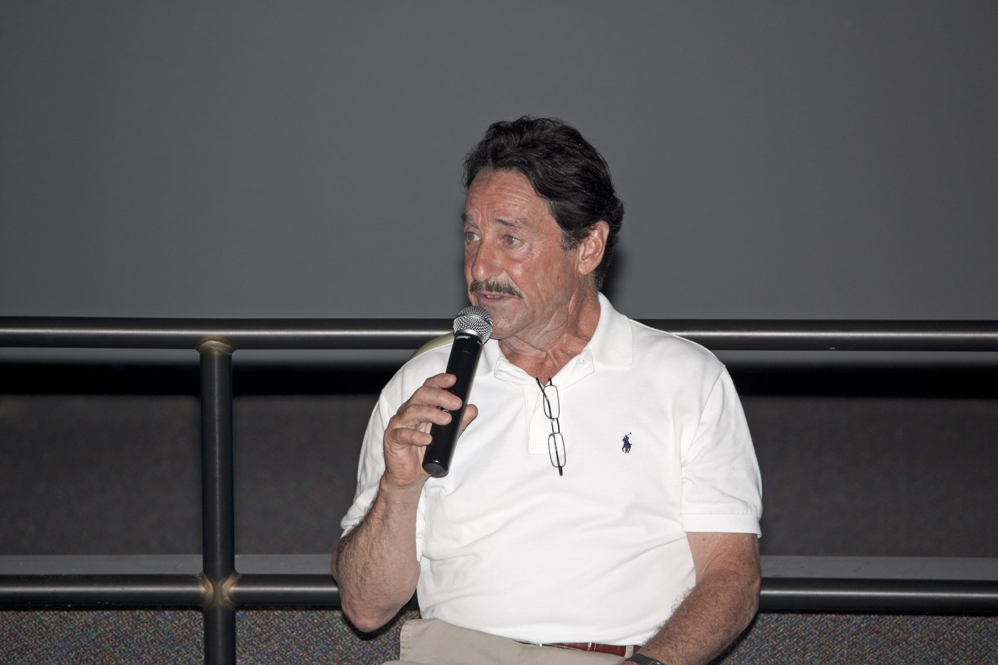 Peter Cullen speaks at the Kennedy Space Center in 2011