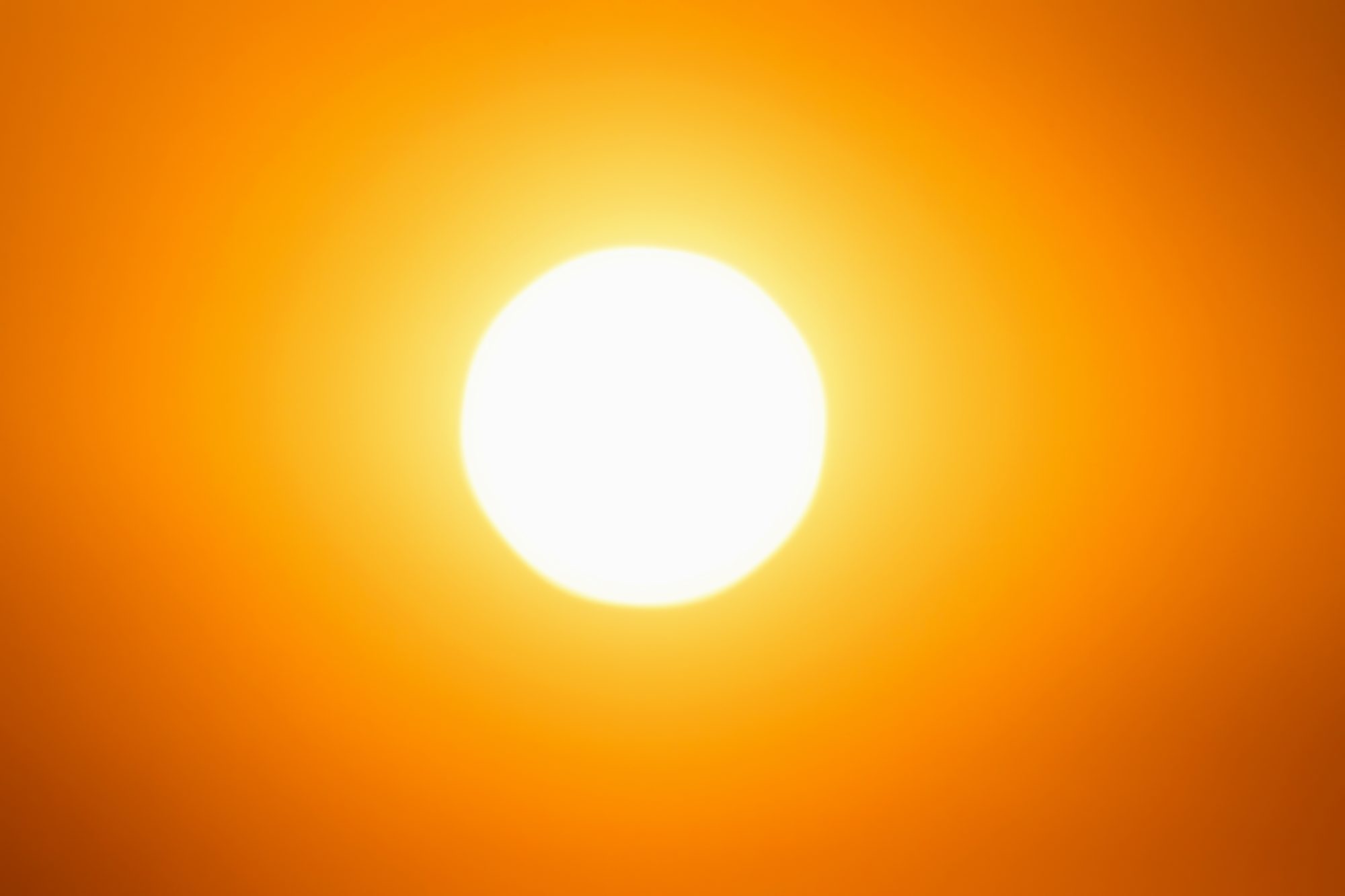 Sun, Global warming, Global boiling, from the climate crisis and the catastrophic heatwave, Climate change, the sun and burning Heatwave hot sun