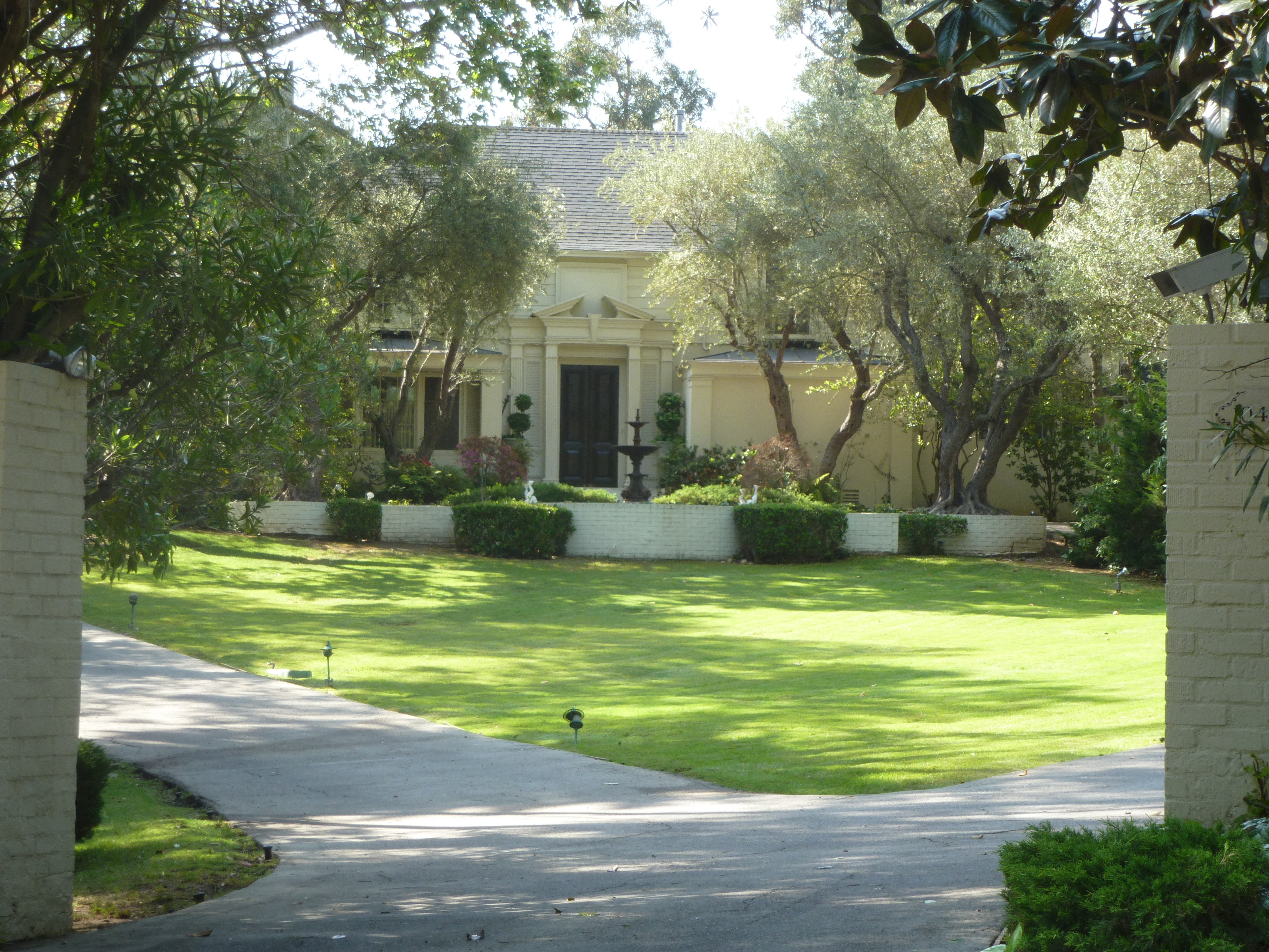 a historic house in LA