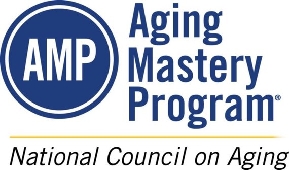 Logo for the Aging Mastery Program by the National Council on Aging.