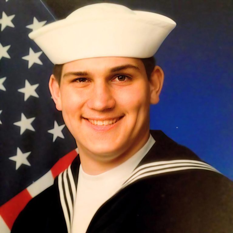 Stephen Kallas — U.S. Navy service portrait