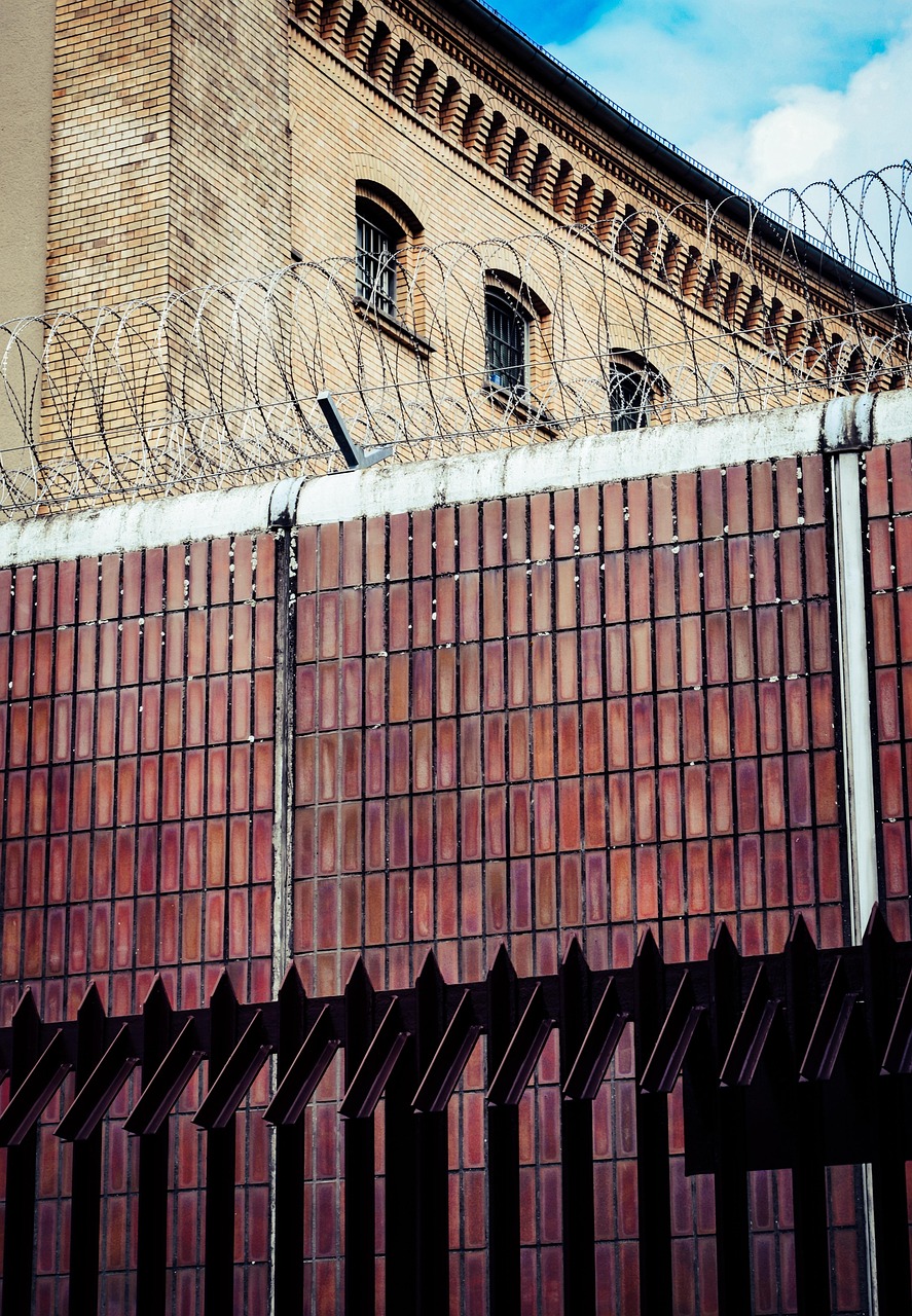 Jail, barbed wire, prison