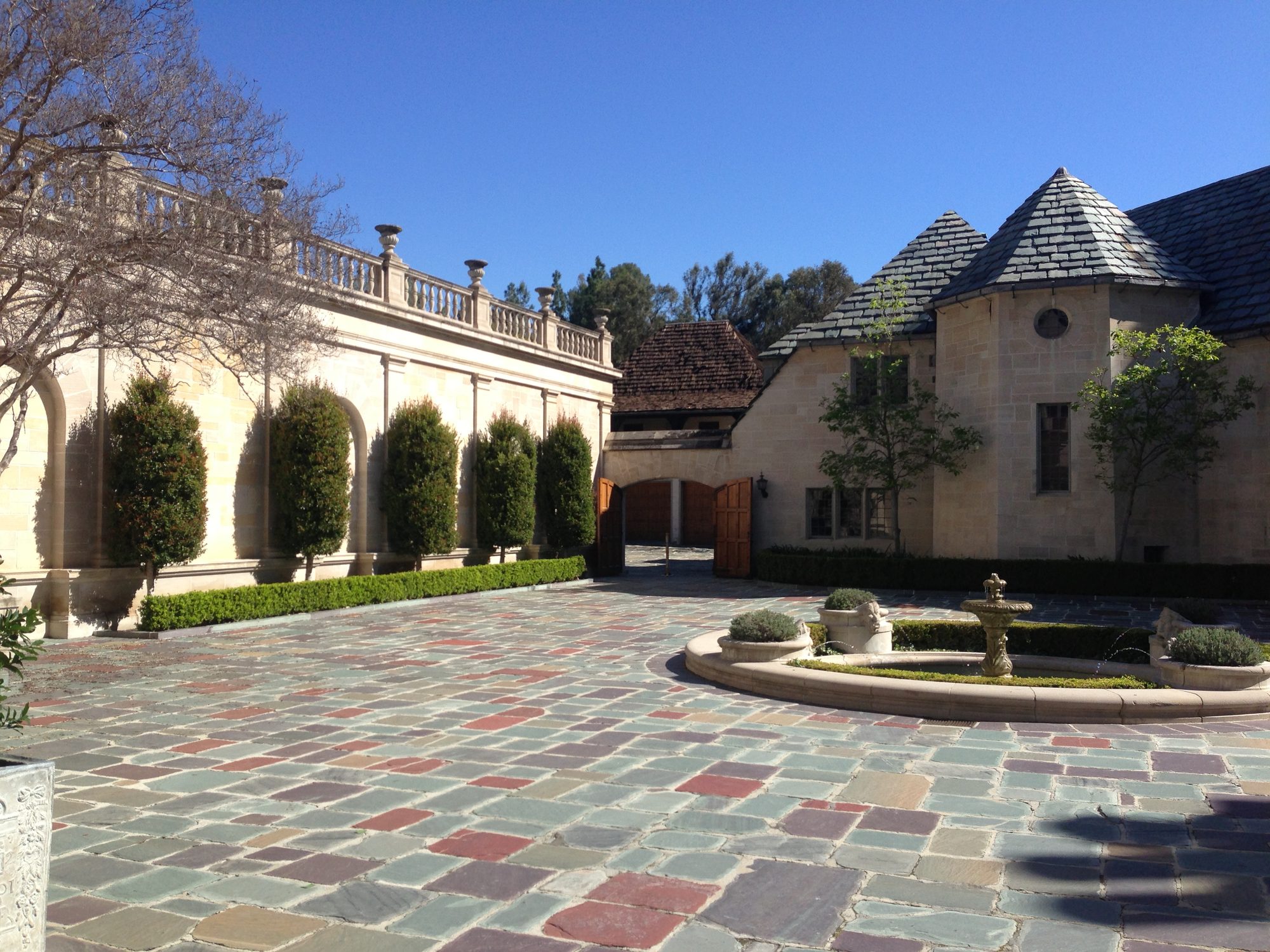 Greystone Mansion.