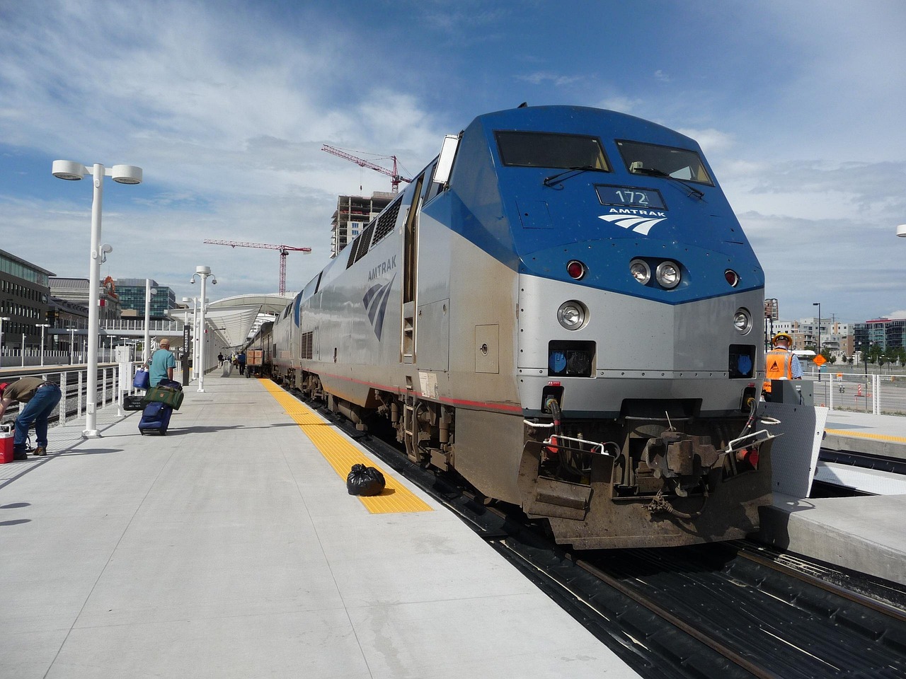 Train, amtrak, america, blue train, amtrak, amtrak, amtrak, amtrak, amtrak