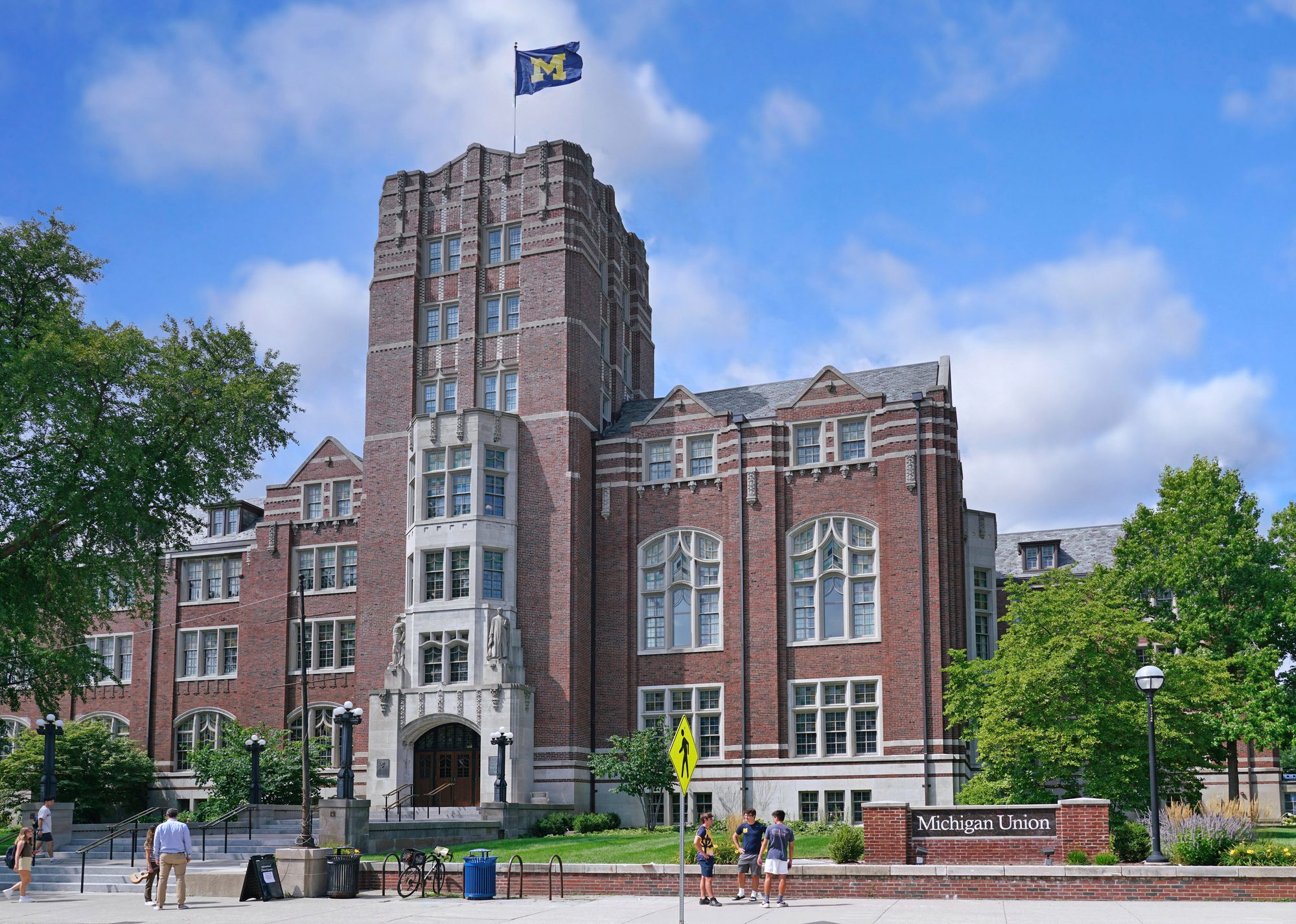 University of Michigan student union building
