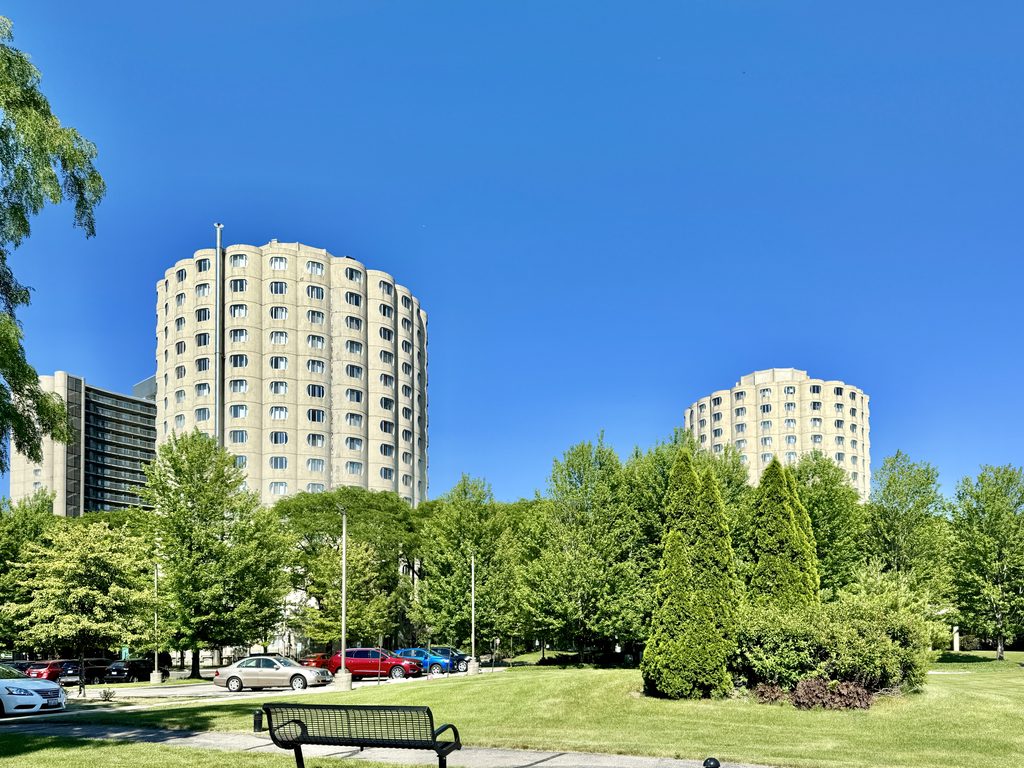 Built in 1966, this complex of Modern and Brutalist high-rise apartment buildings was designed by Bertrand Goldberg for the Chicago Housing Authority to serve as affordable housing on the Near South S
