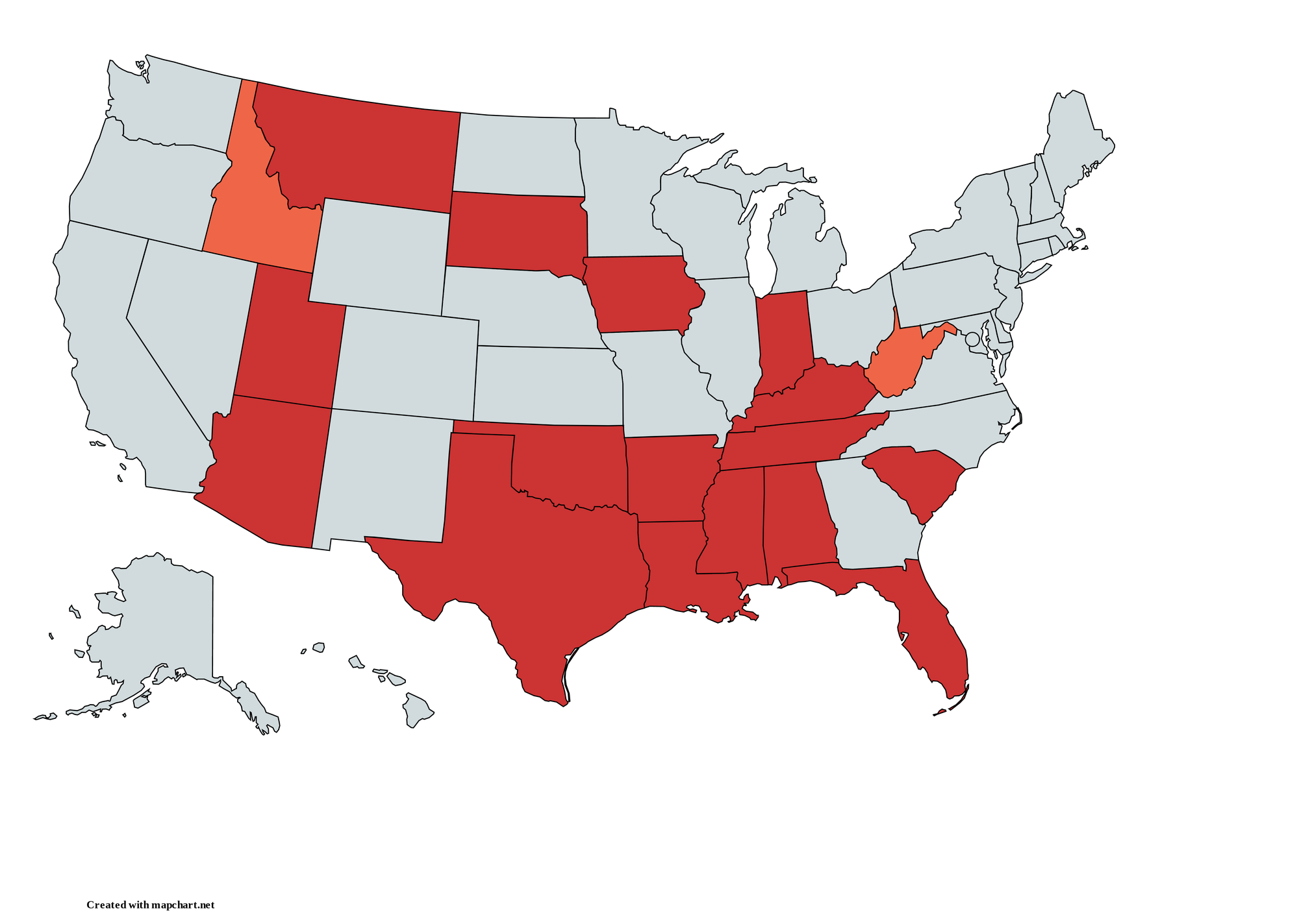 Map of state laws, or currently proposed state laws that pertain to transgender athletes in sports, and specifically those which ban them from participating in the sport of their gender identity.