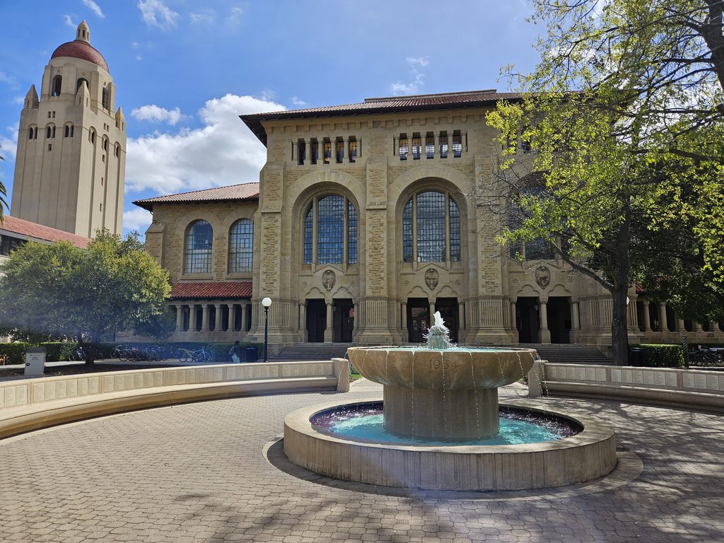 Cecil H. Green Library´s Bing Wing, at Stanford University, California.