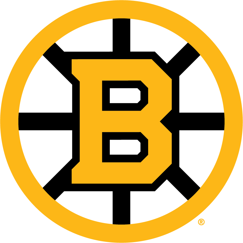 This is the logo used by the Boston Bruins NHL team in their 2023-2024 season. The logo represents their 100th season.
