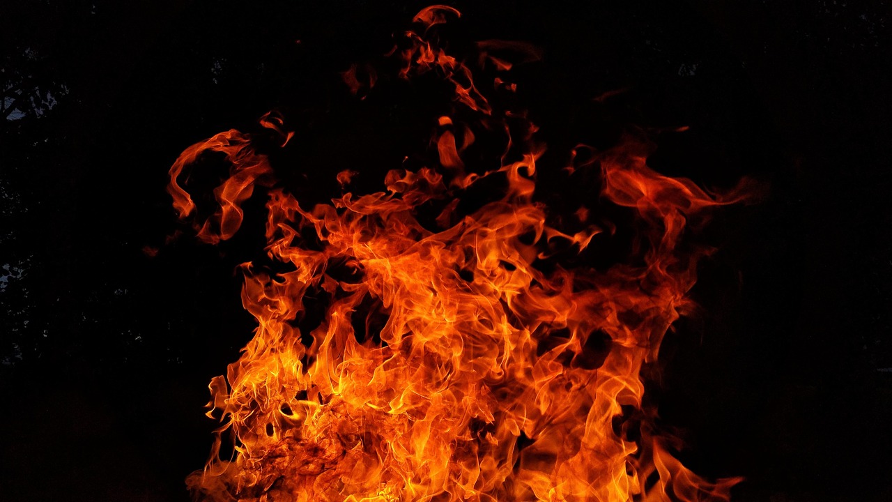 Fire, flames, red, hot, burn, orange, black fire, fire, fire, fire, fire, fire