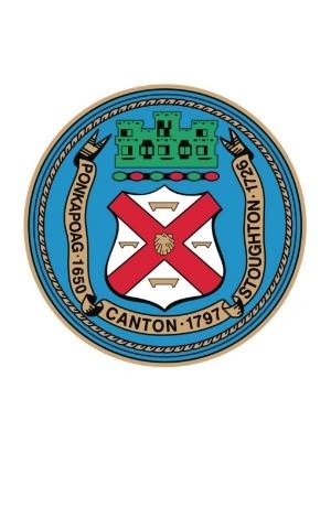 Circular municipal seal featuring a shield with a red cross and the text Canton 1797.