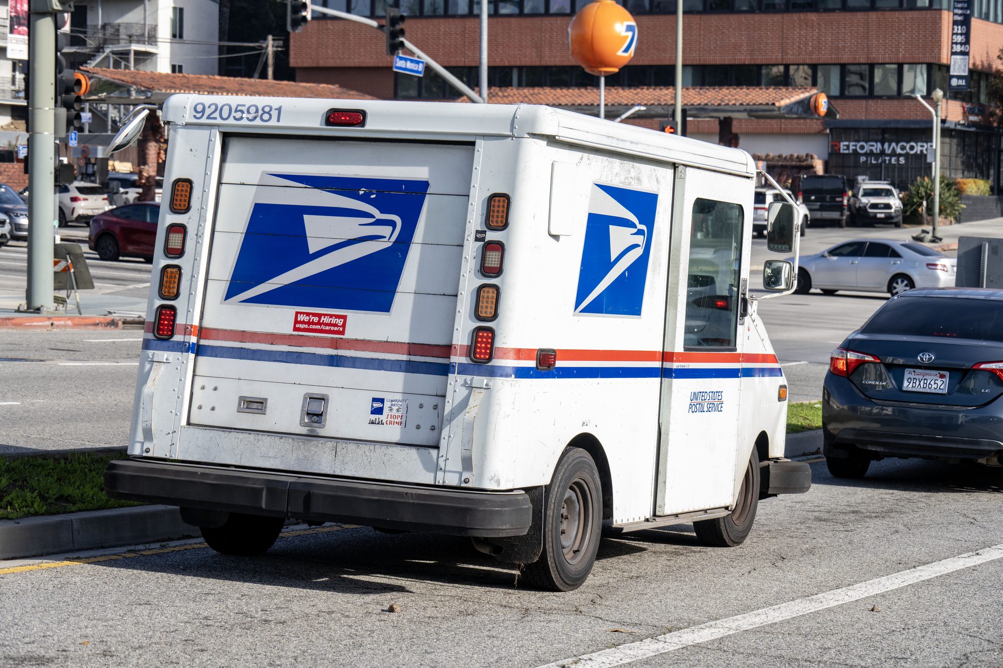 USPS Mail Truck