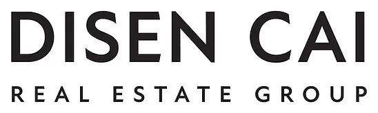 Wordmark logo reading Disen Cai Real Estate Group in black sans-serif type.