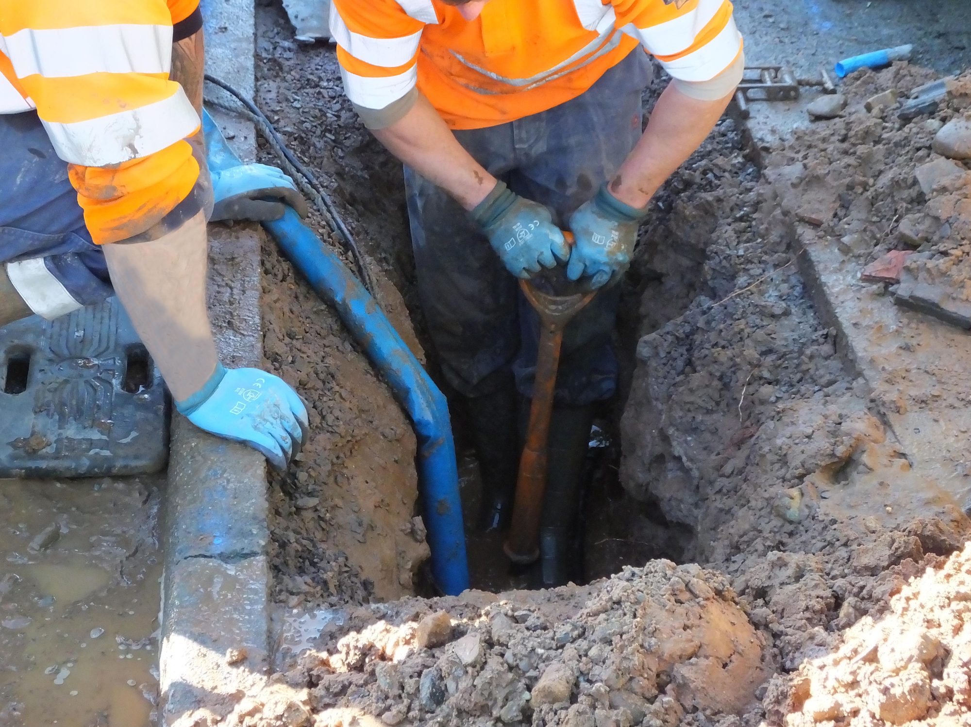 Mains Water Pipe Leakage Repair