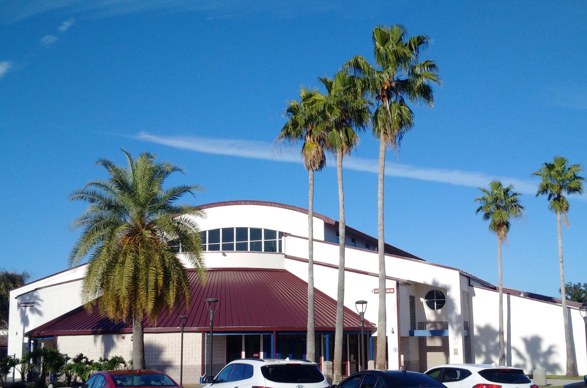 Palm Harbor University High School gymnasium, Palm Harbor, Florida, (U.S.)