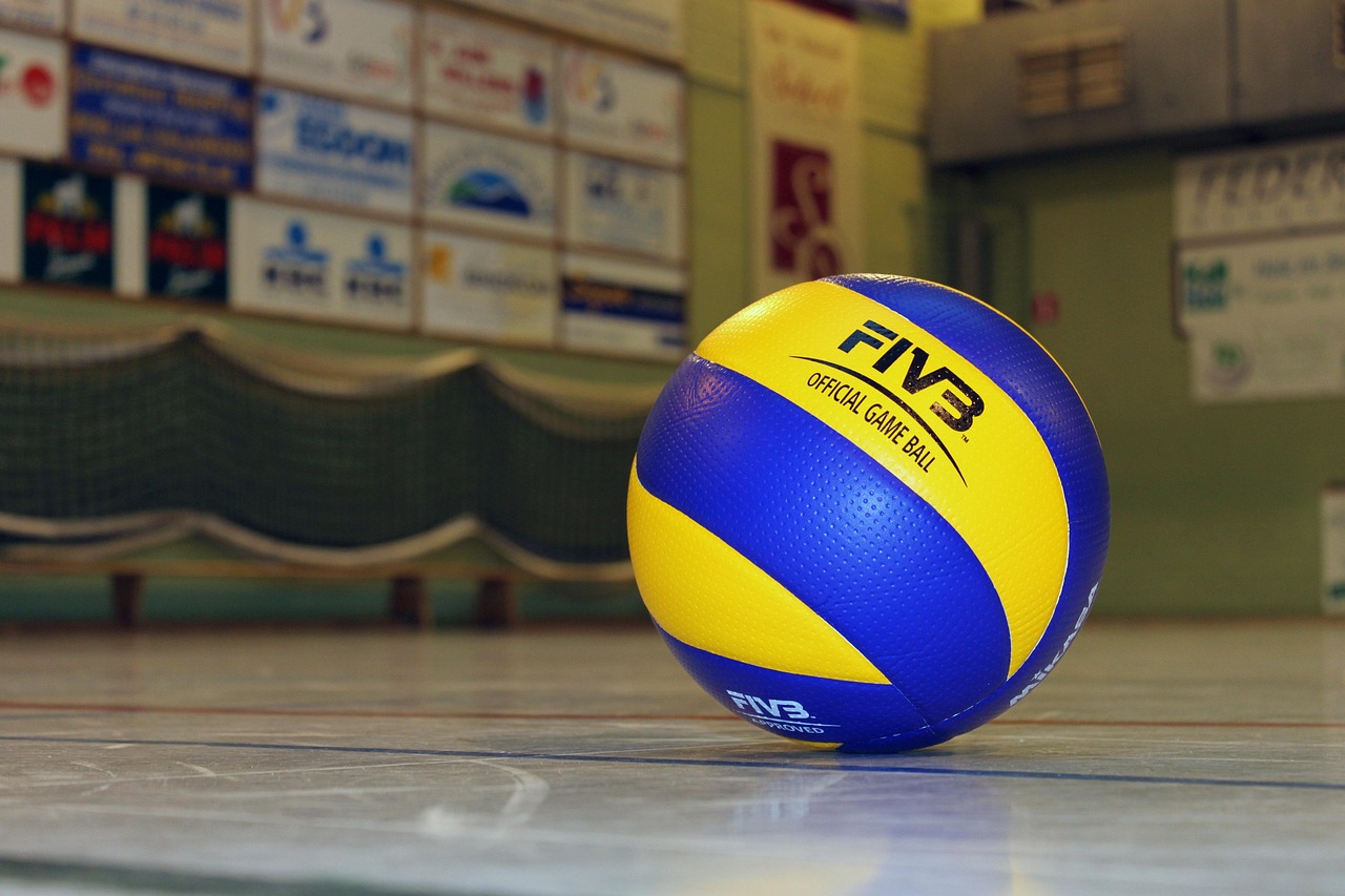 Volleyball, ball, sports, volley, mikasa, ball sports, team sport, competition ball, lines, playing field, competition, 