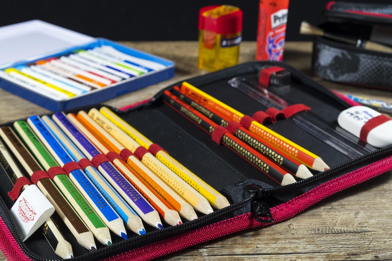 Back to school, school, pencil cases, pencil case, school start, pencils, colored pencils, pencil, school supplies, writ