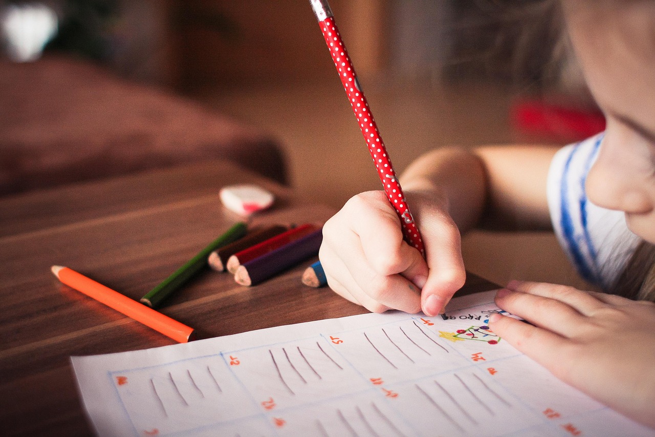 Child, kid, play, study, color, learn, knowledge, creativity, achieve, daughter, girl, children, creative, education, dr