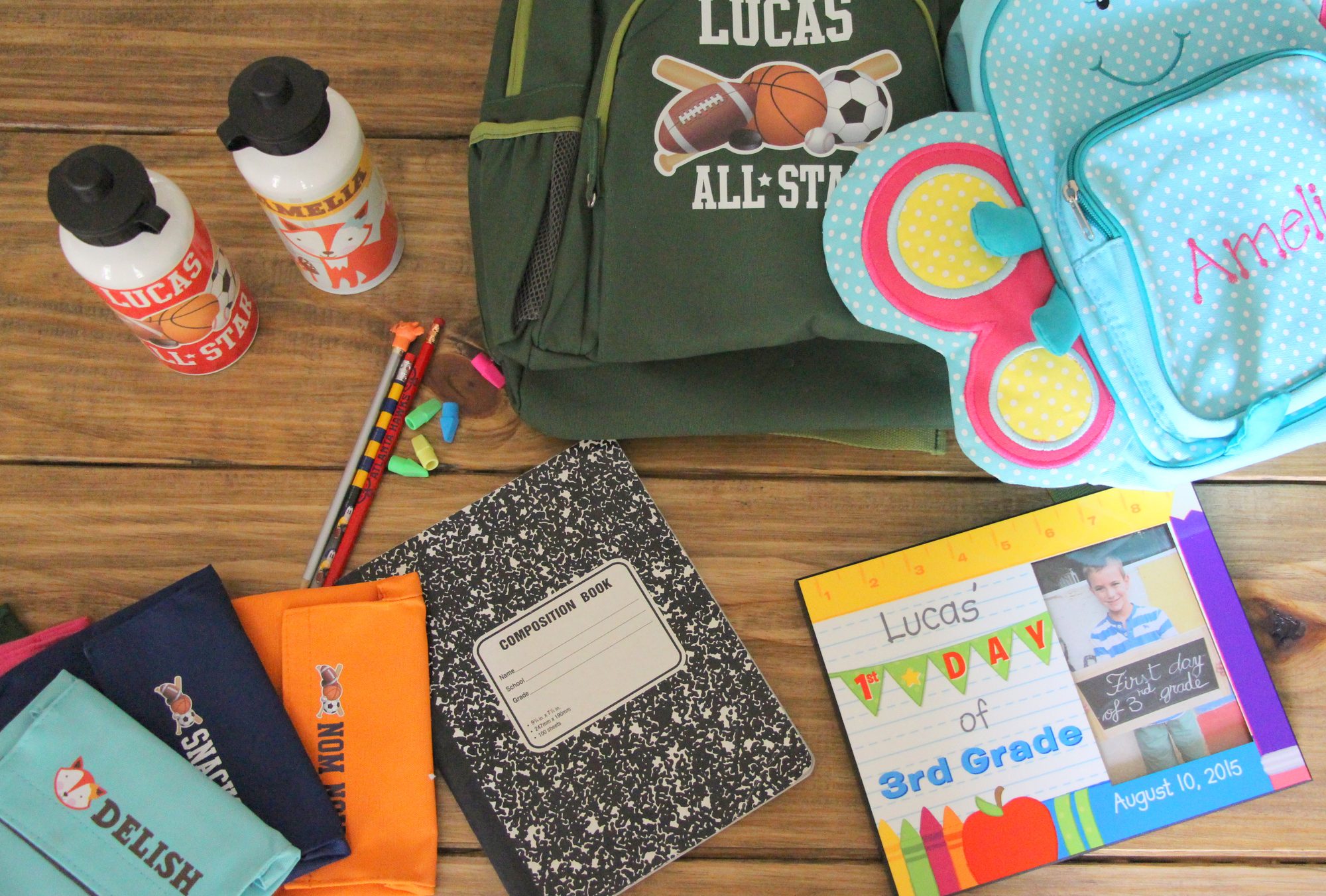Back to school snacks water bottle notebook backpack (20503811429)