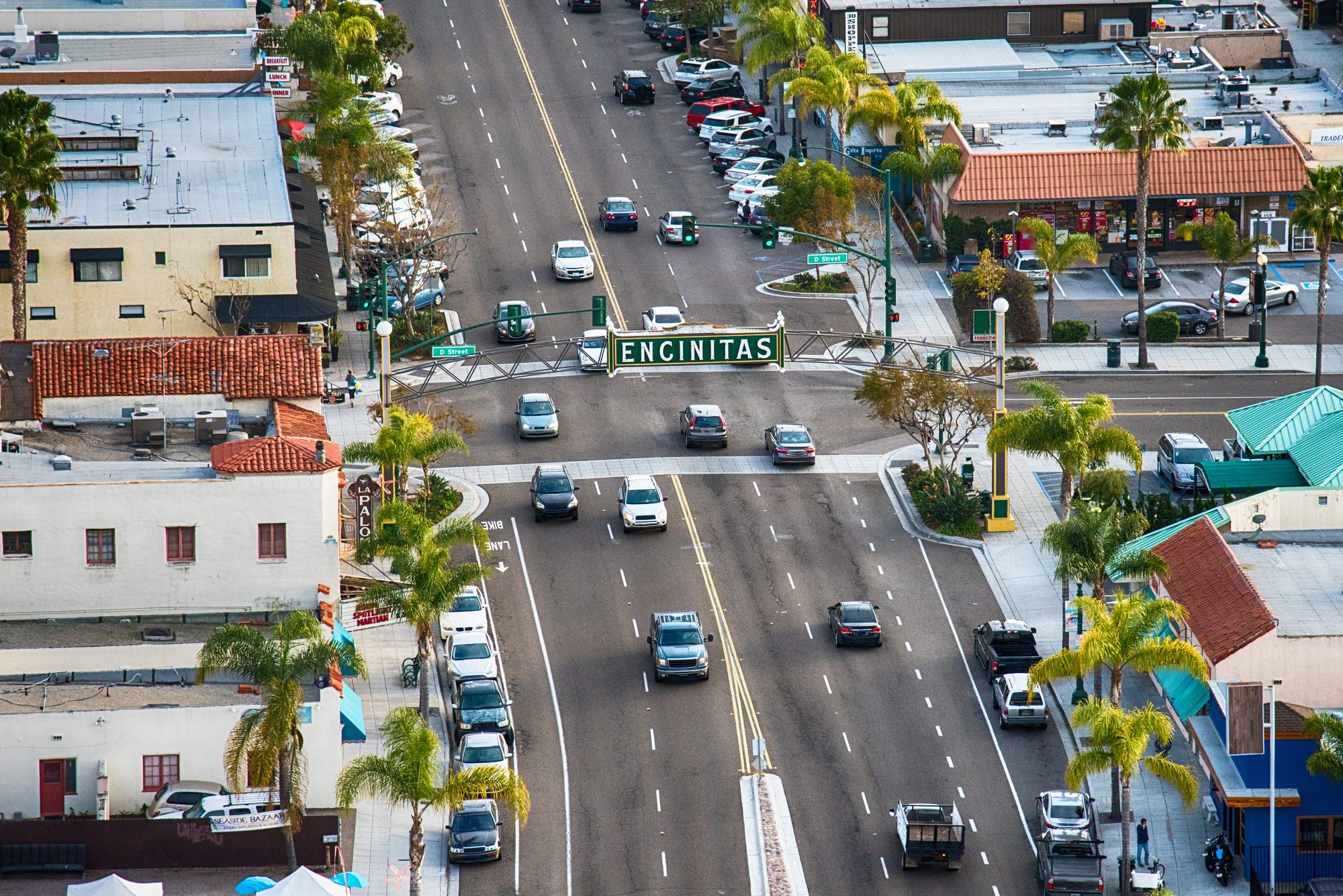 Encinitas California Aerial