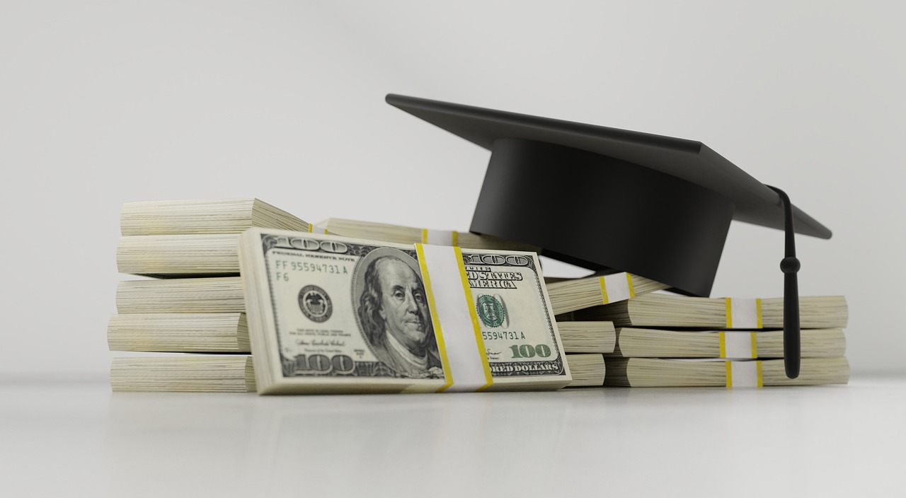 Mentor, school, students, college, learning, study, education, money, dept, bank, loan, university, knowledge, hat, cap,