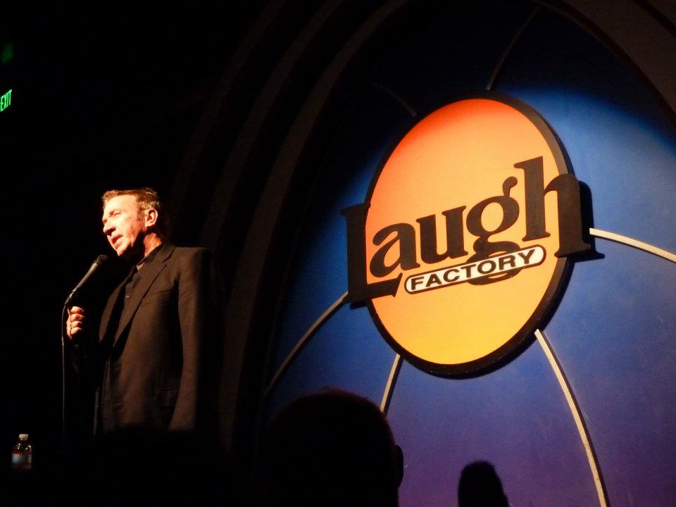 Actor and Comedian Tim Allen doing stand-up at the Laugh Factory in Los Angeles.