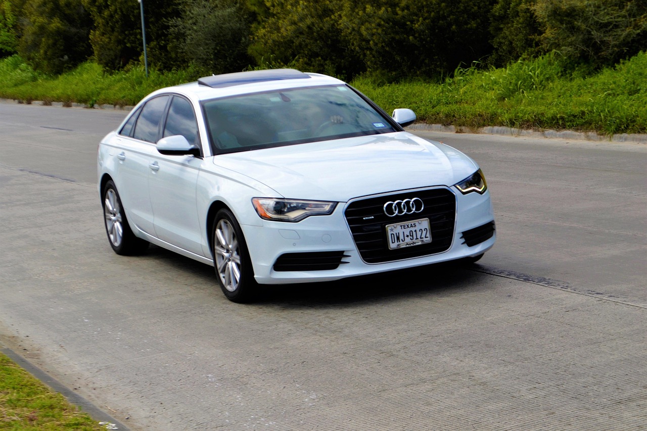 Audi, a6, sedan, four door, car, asphalt, hurry, transportation system, fast, nature, motion, moving, transport, transpo
