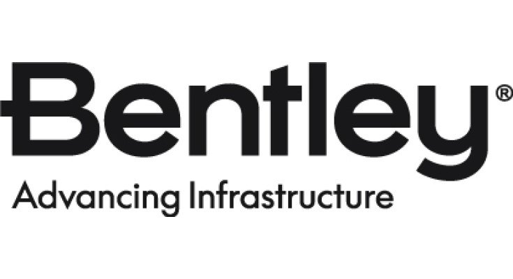 Bentley Systems wordmark logo with tagline Advancing Infrastructure.