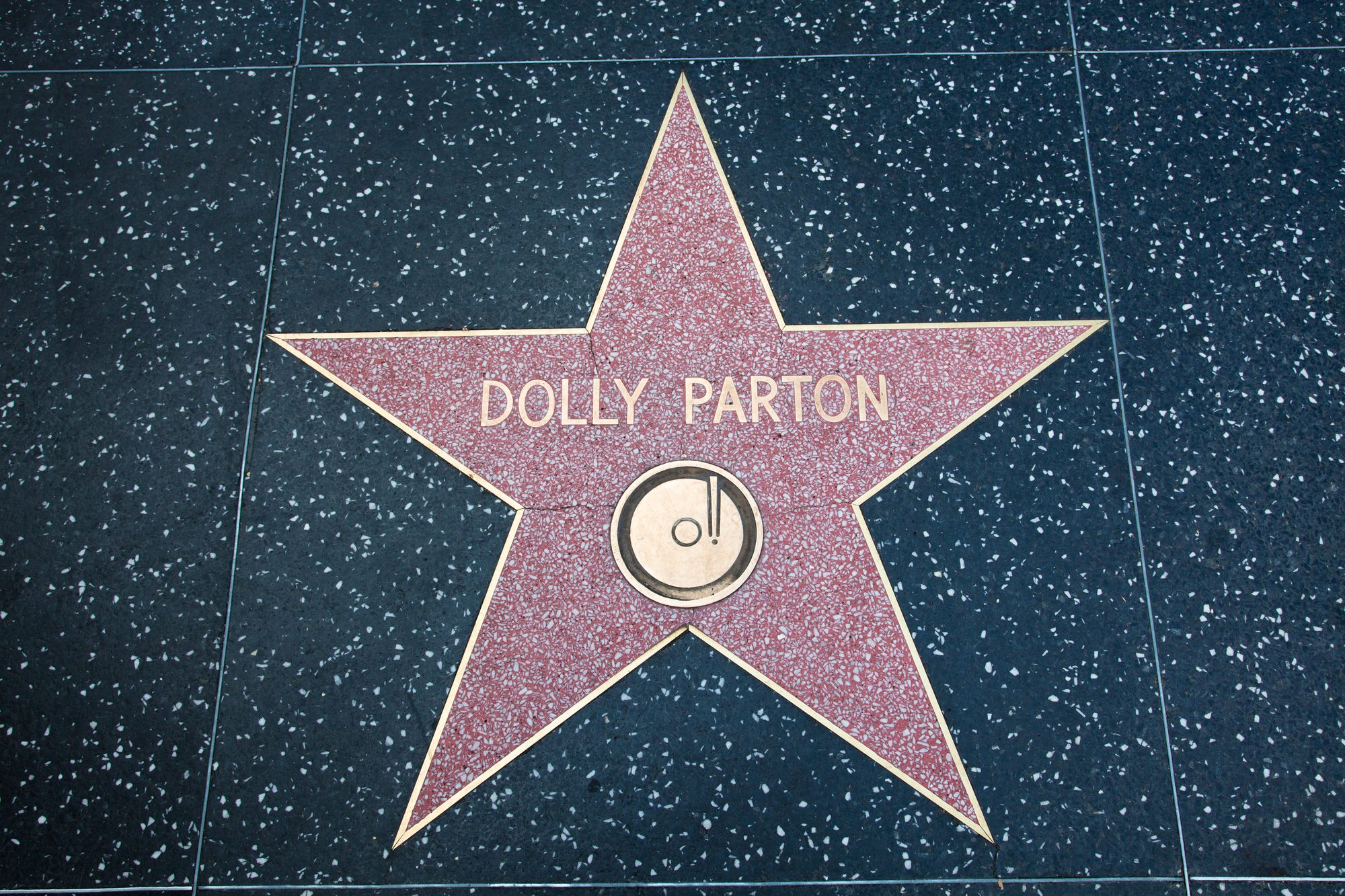 Hollywood Walk Of Fame Star Dolly Parton