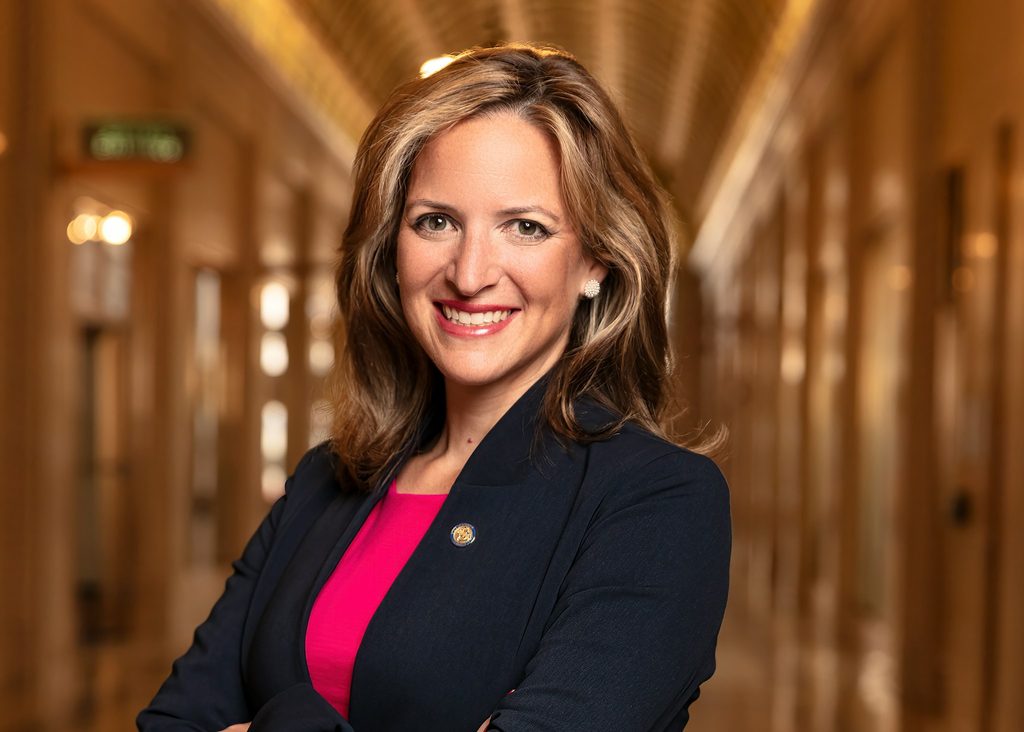 Jocelyn Benson's BallotReady candidate photo.