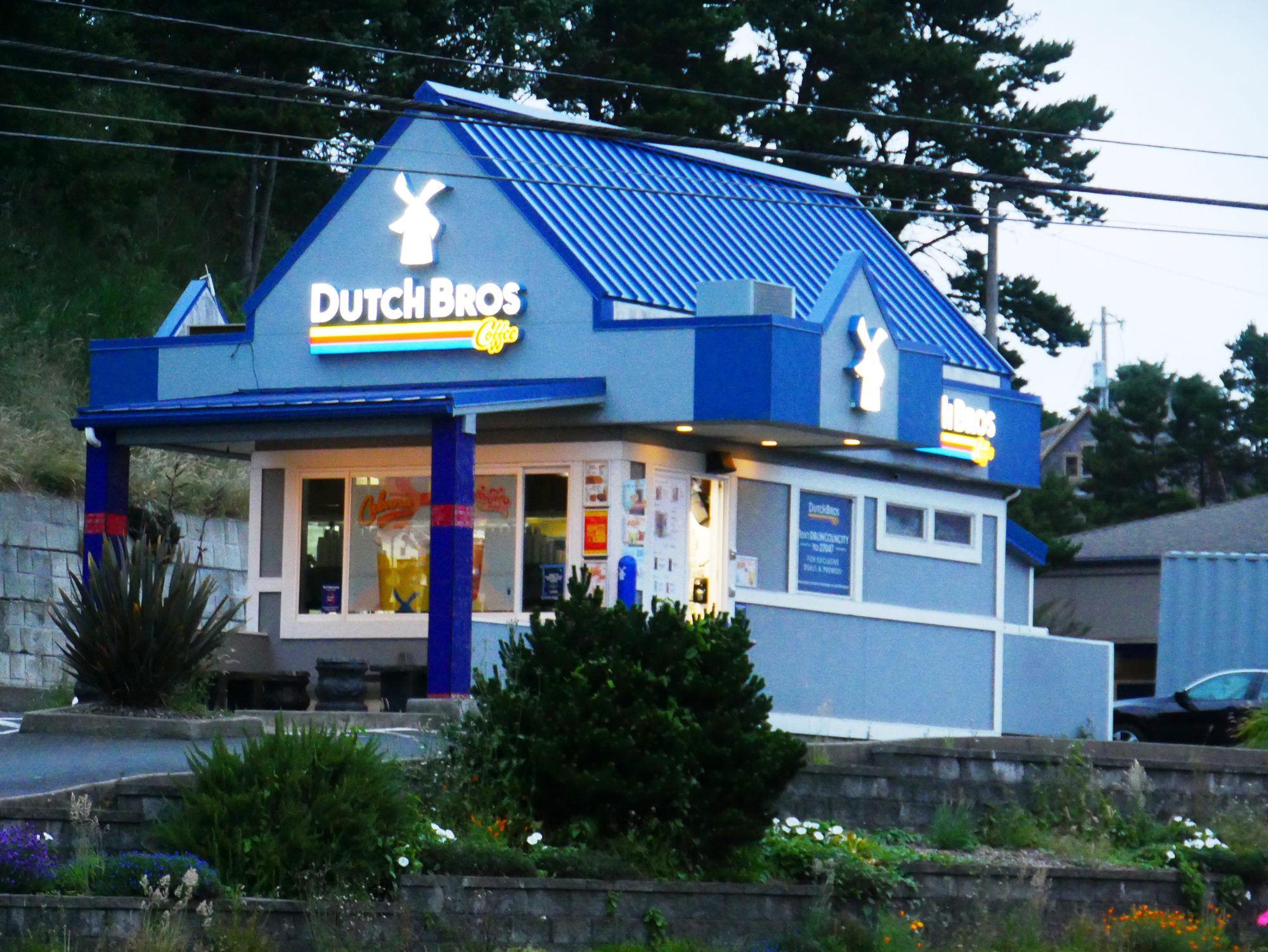 Dutch Bros Coffee in Lincoln City, Oregon