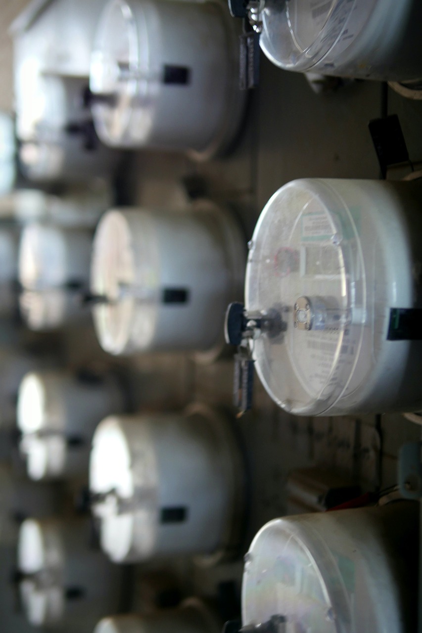 Electric meter, electricity, meter, voltmeter, multimeter, gauge, electrical, electrician, measure, measurement, energy,