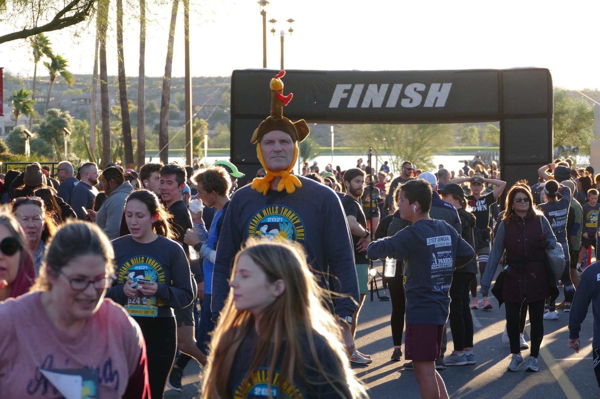 The Turkey Trot is a Thanksgiving in Fountain Hills.