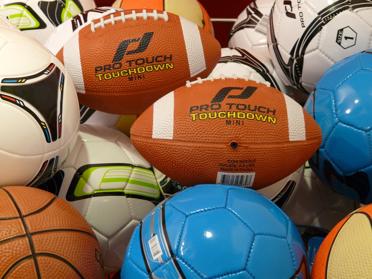 Balls, american football, pigskin, ball, leather, rubber, footballs, sports, american football, american football, ameri