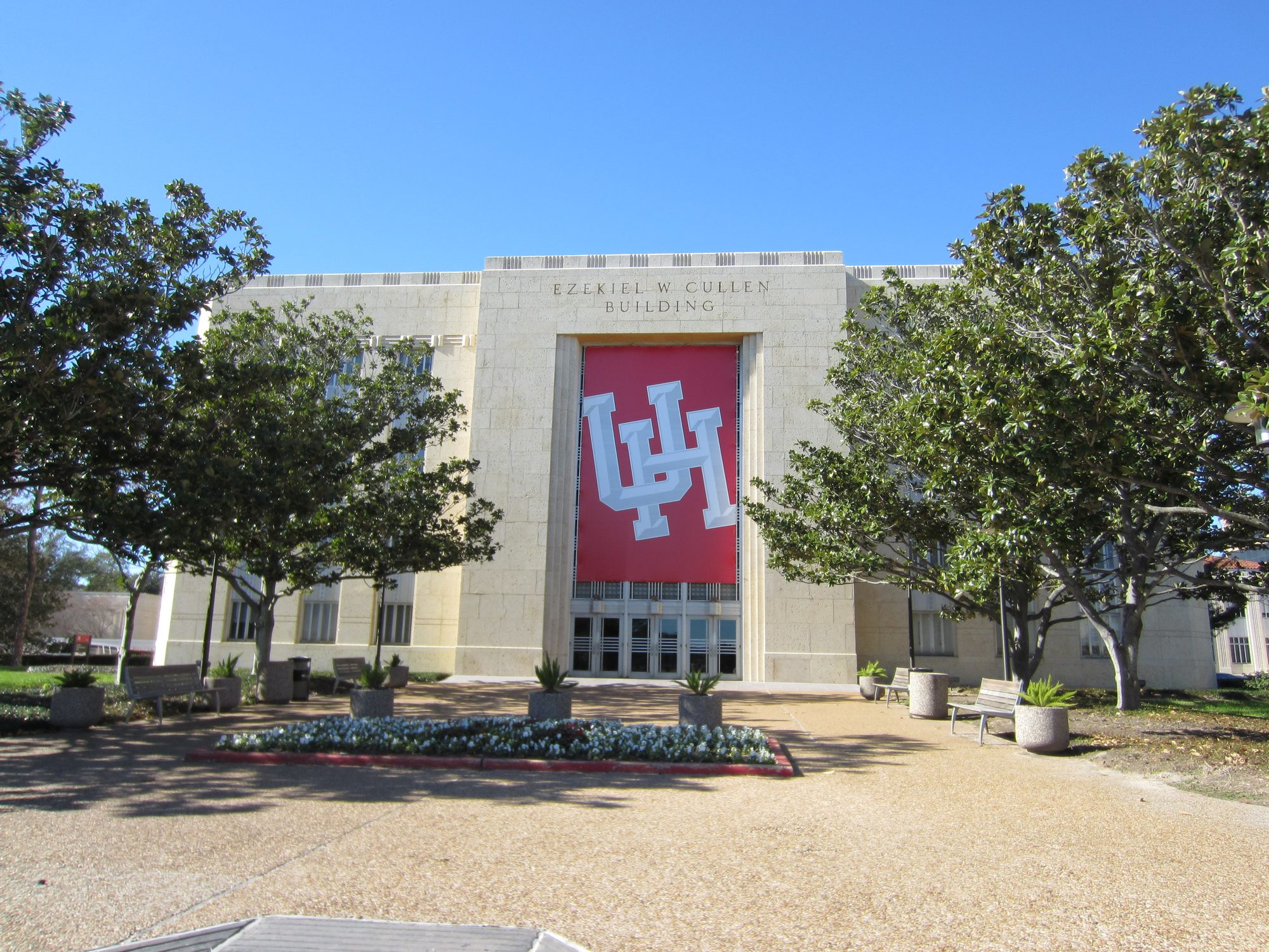 The Ezekiel W. Cullen Building at the University of Houston in January 2012