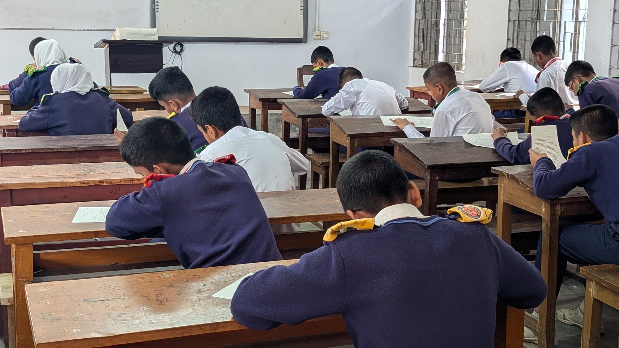 School level test of Wikischolar 2026 at Ispahani Public School & College, Cumilla