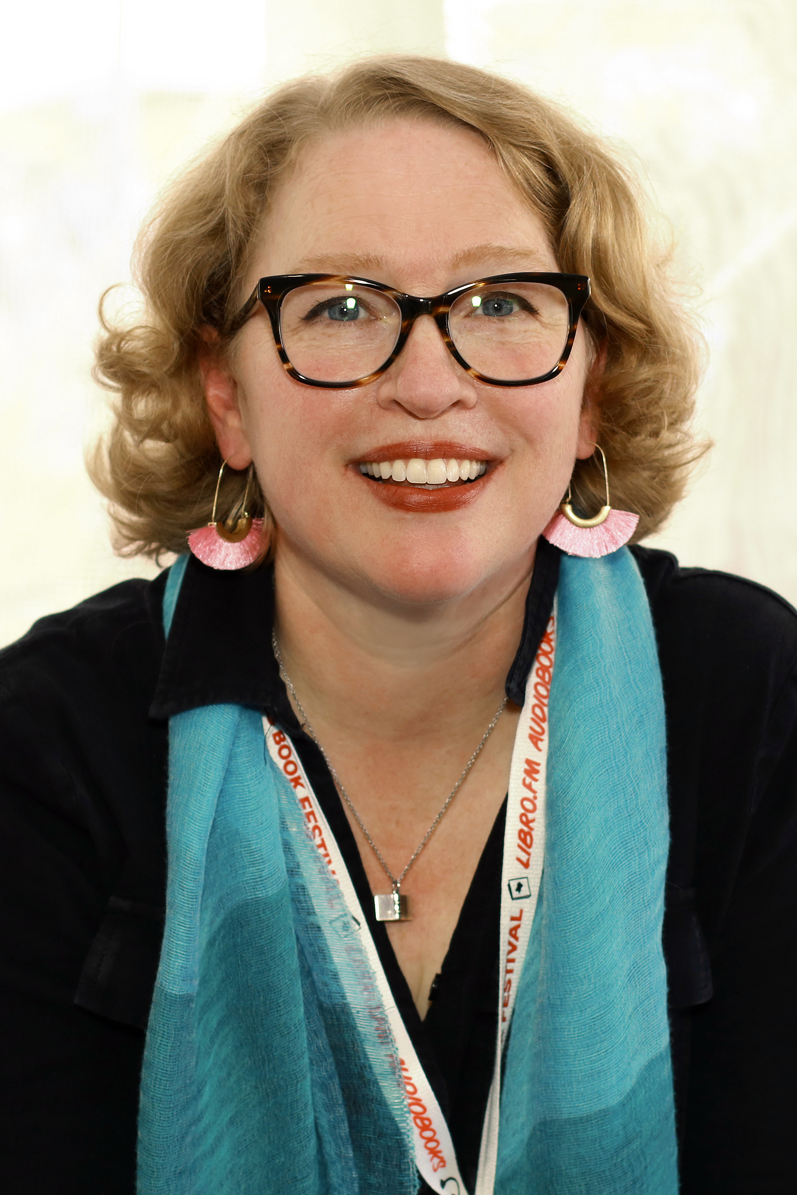 Author Katherine Center at the 2024 Texas Book Festival in Austin, Texas, United States.
