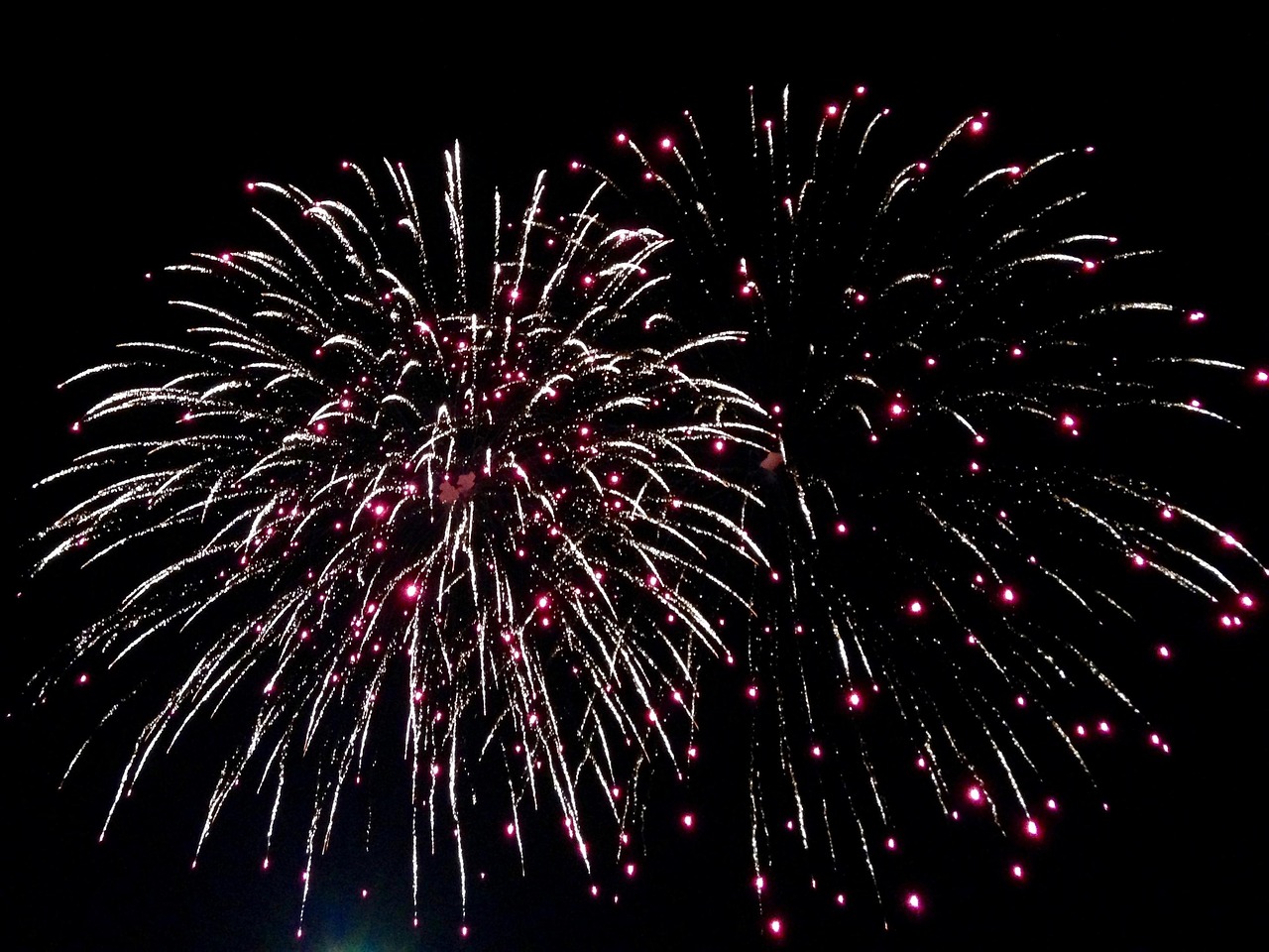 Fireworks, rocket, night, sylvester, new year's eve, heaven, firework rocket, shower of sparks, night shot, fireworks ar