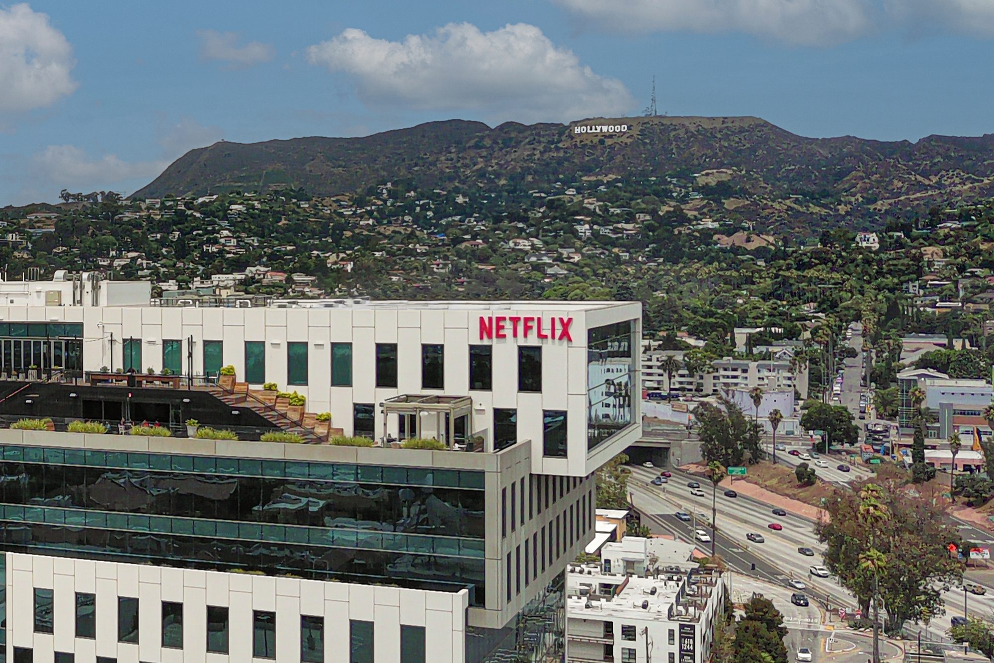 Netflix Studios,Hollywood CA,streaming service, video on demand