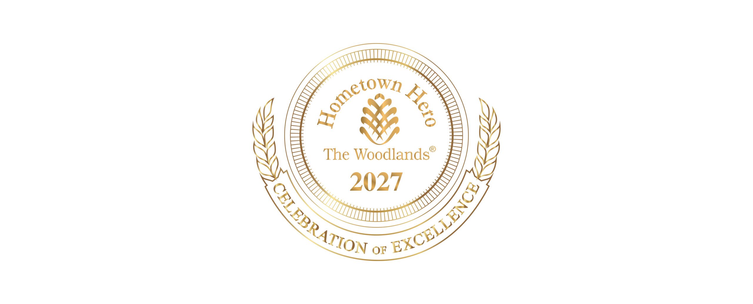 Hometown Hero The Woodlands Logo