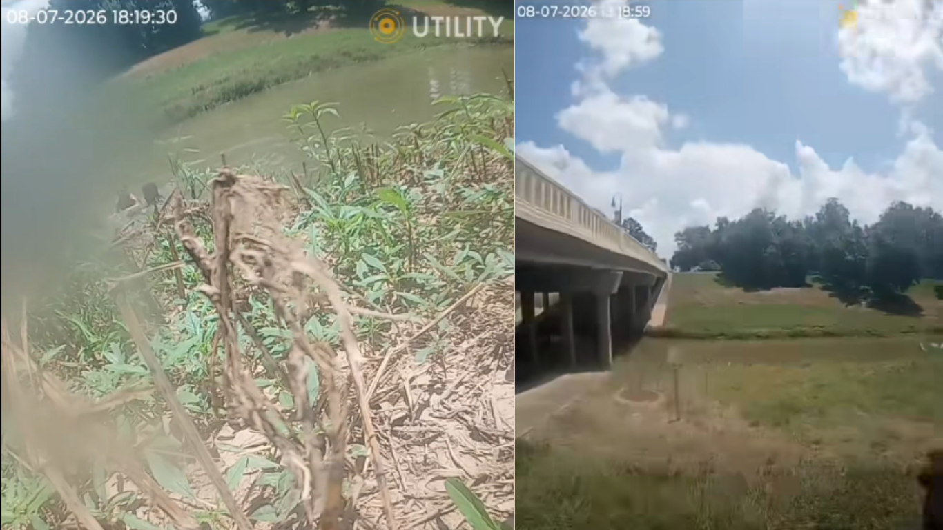 Boy rescued in Missouri City TX in bayou.