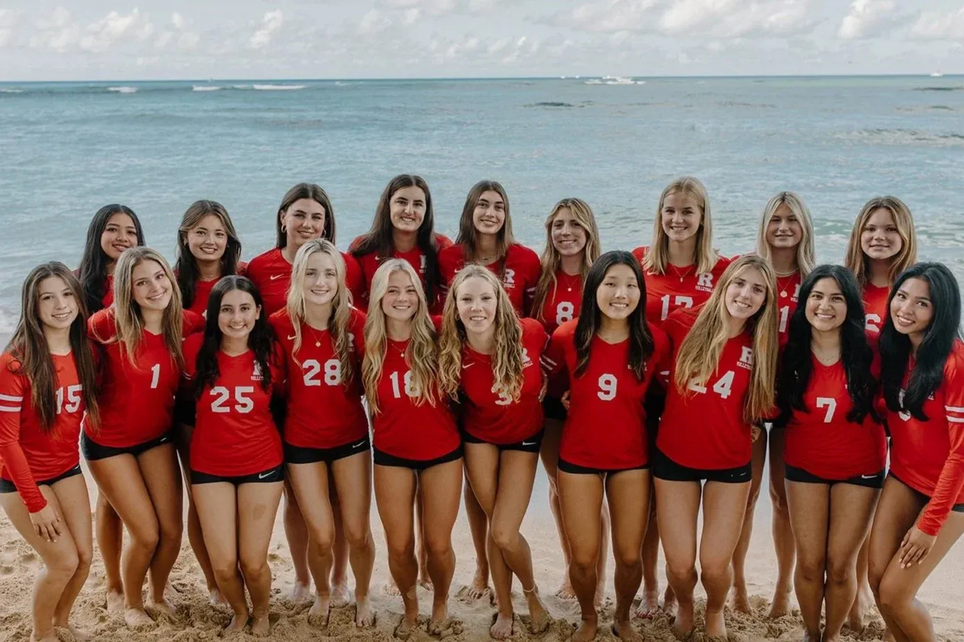 Redondo Union's girls volleyball team