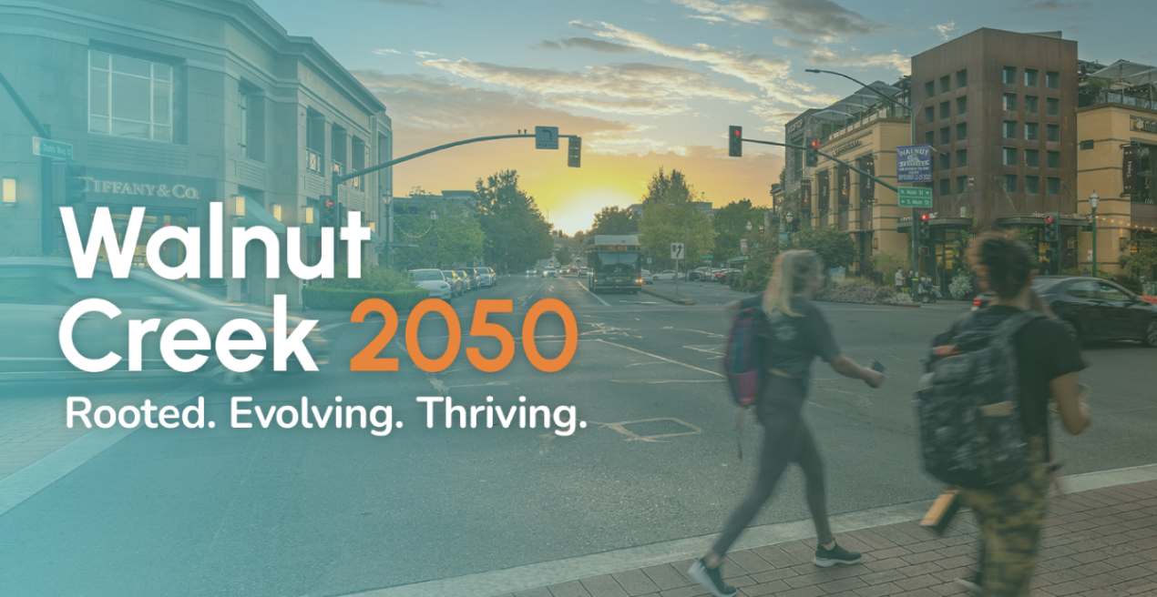 Walnut Creek 2050 promotional flyer