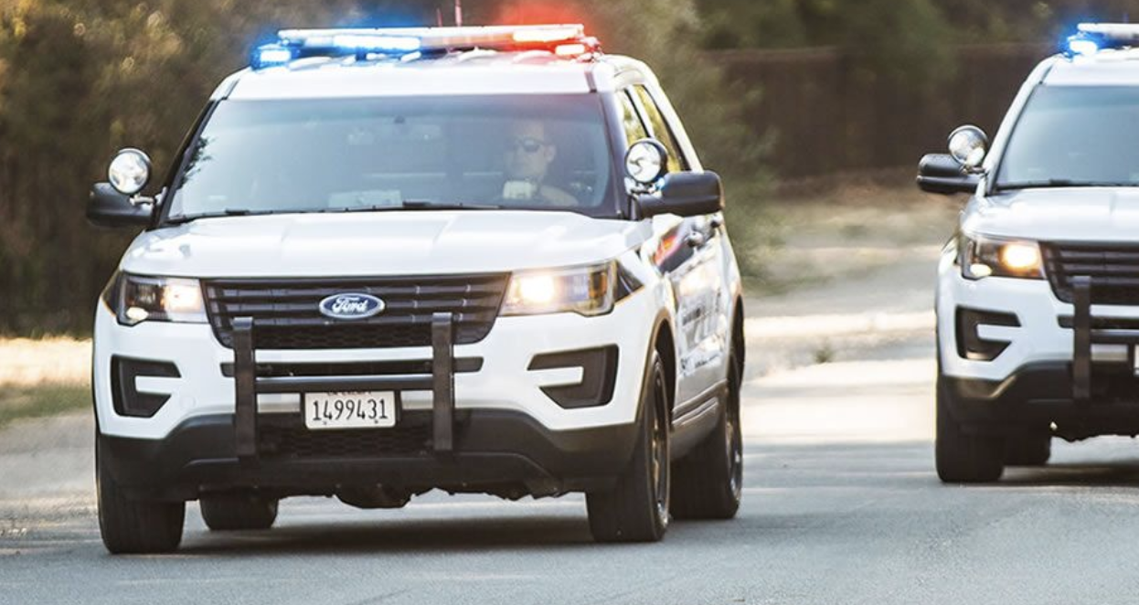 San Mateo police car