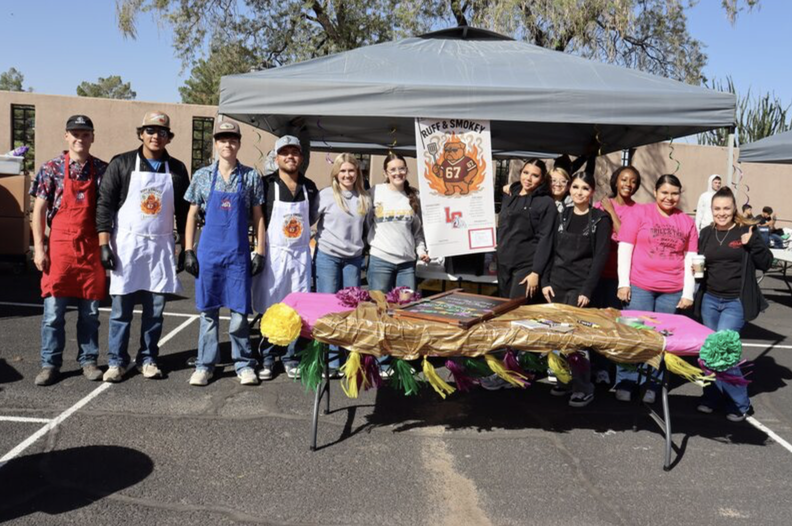 Centennial High School's culinary team won every judged category at Las Cruces Public Schools' third annual Grill and Thrill BBQ Competition.
