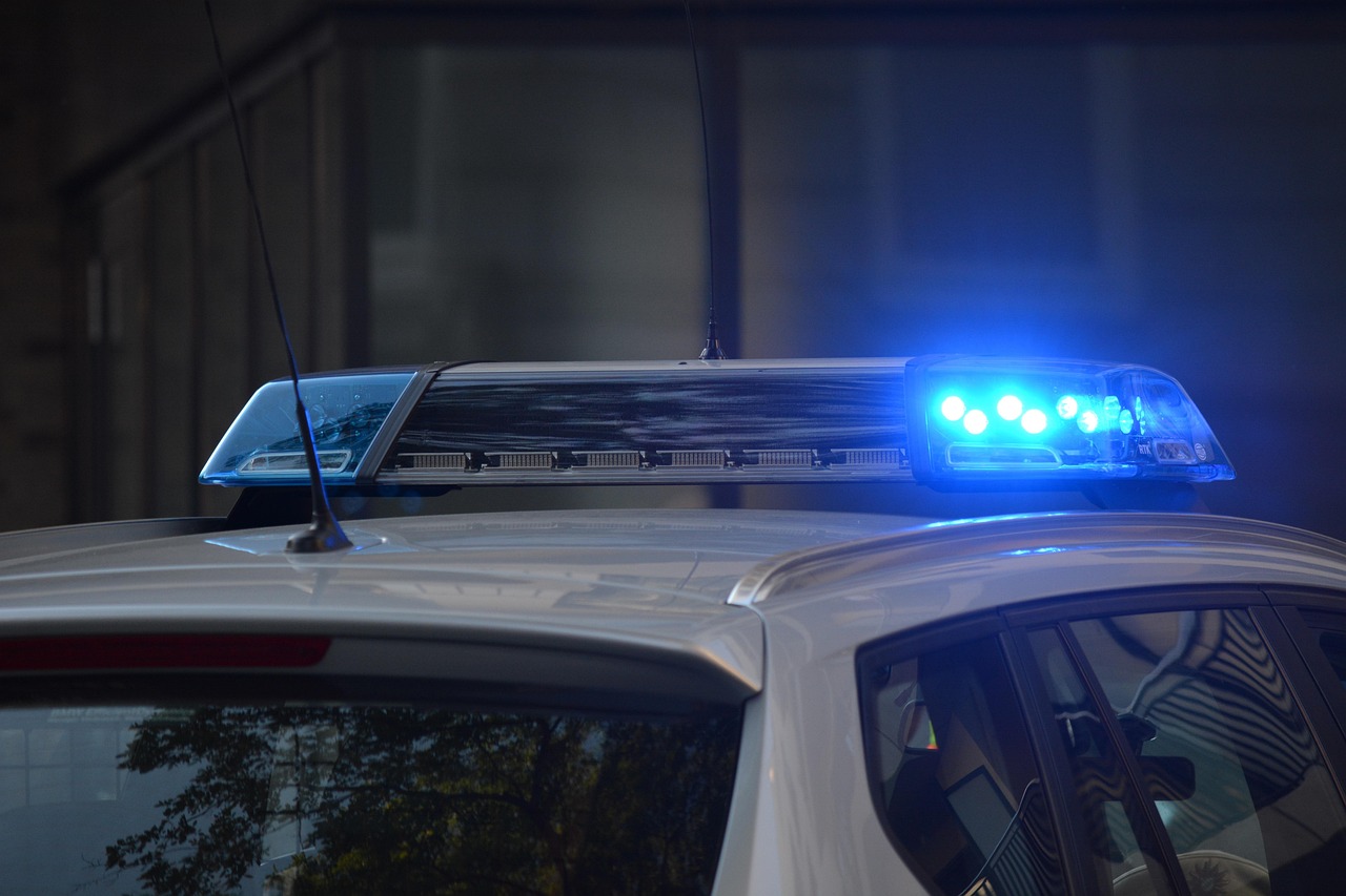 Technology, police, car roof, blue light, g20, control, mission, patrol, hamburg, electronics, police, police, police, p