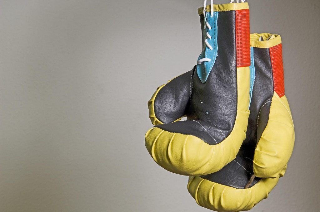 Boxing, boxing gloves, sports
