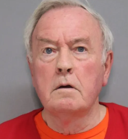 Booking photo of Alan Frank Russell, 84, of Woodside, provided by the San Mateo County Sheriff's Office.