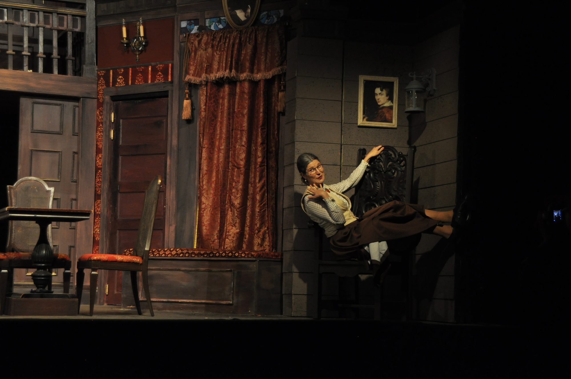 Production photos taken for the 2013 Monomoy Theatre production of ARSENIC AND OLD LACE.
Directed by Dennis Lee Delaney
Scene Design by Brad Caleb Lee
Costume Design by Casey Watkins
Lighting Design by D.R. Baker

Photo Credit, Sarah Sierszyn