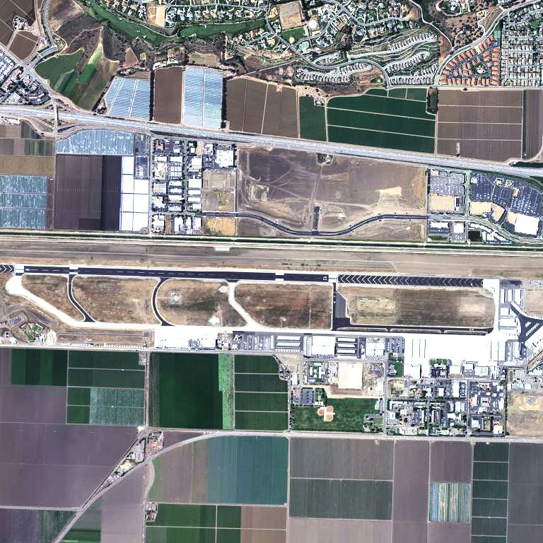 USGS digital orthophoto of Camarillo Airport in Camarillo, Ventura County, California, United States